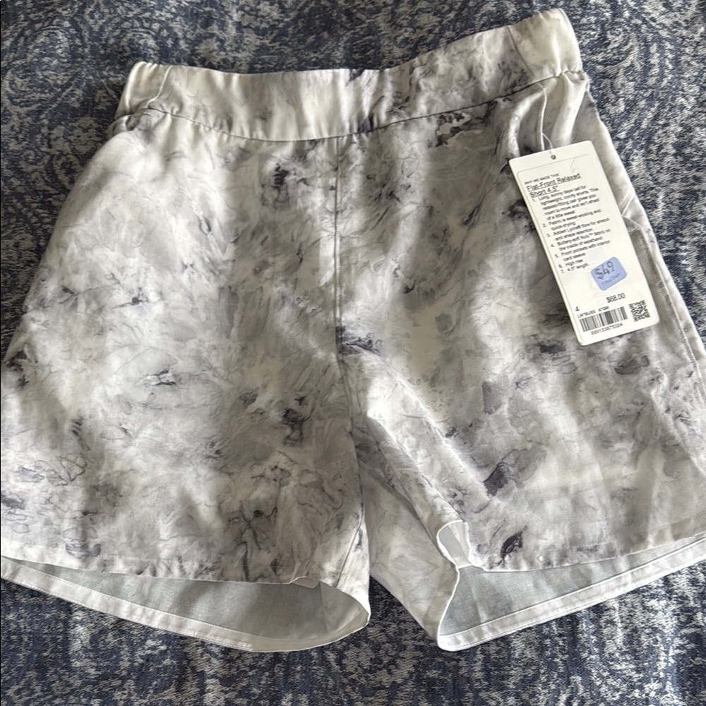 Lululemon Athletica Marble Gray Shorts